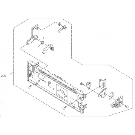 ALOJAMIENTO CARÁTULA KENWOOD KDC-BT92SD
