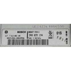 Panel frontal con display para SEAT RNS411