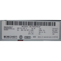 Navegador AUDI MMI 2G