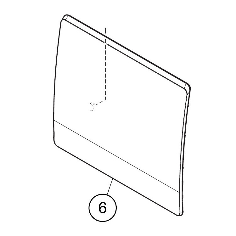 Frontal Radio Pioneer X-SMC01-K Negro -